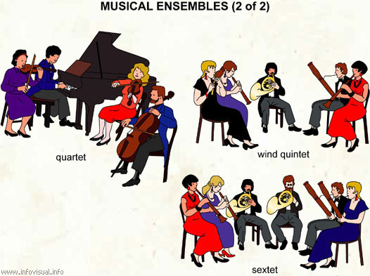 Musical ensembles (2 of 2)  (Visual Dictionary)